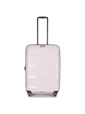 Stratic Straw + 4-Rollen Trolley 65 cm in rose