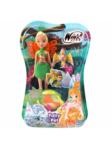 Winx Club Stella mit Feentier Shiny | Fairy Pet Winx Puppe | Fee