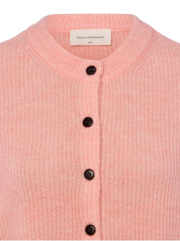 MOSS COPENHAGEN Kurzarm-Strickjacke MSCHJinie Hope in aprikot - 0001