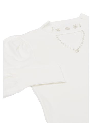 nascita Damen Strickpullover in Wollweiss