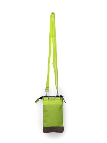 SCHIETWETTER Messenger Bag "Ankerliebe" in lime