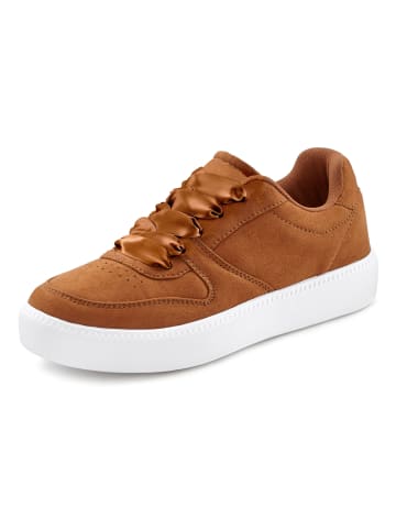 LASCANA Sneaker in camelfarben