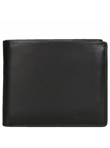 Esquire New Silk - Geldbörse 9cc 11 cm CARDSAFE (black) in schwarz