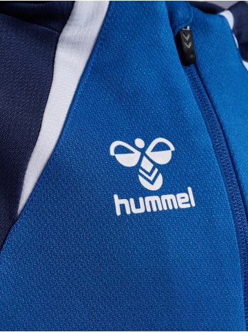 Hummel Reißverschluss Jacke Daumenlöcher Hmllead Kinder in TRUE BLUE/MARINE