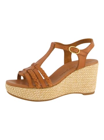 Paul Green Sandalen in Cognac