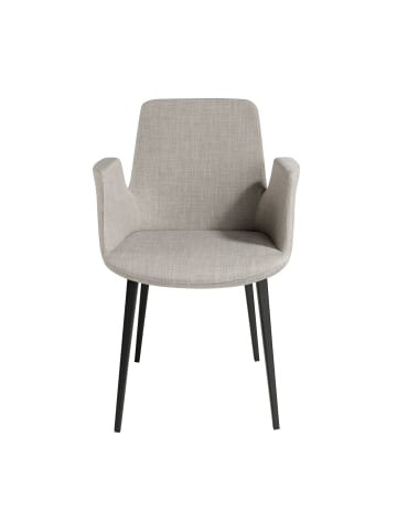 Angel Cerdá Stuhl 4002 in Grau/Schwarz – (B)59 x (H)82 x (T)58 cm