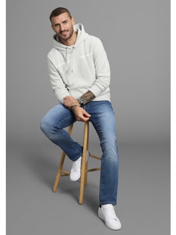 Delmao Kapuzensweatshirt in grau