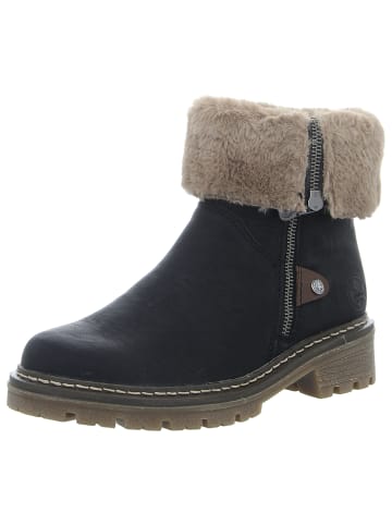 rieker Klassische Stiefelette in schwarz