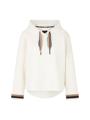 MARC CAIN SPORTS  Sportives Sweatshirt in A-Linie in Off White