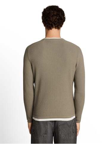 TOM TAILOR Denim Strickpullover in grau - 0002