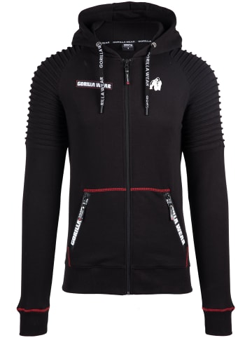 Gorilla Wear Georgia Zip-Up Hoodie - Schwarz