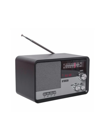 COFI 1453 Noveen Tragbares Radio mit Bluetooth Schwarz in Schwarz