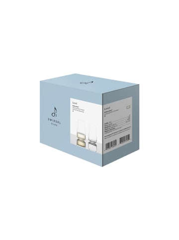 Zwiesel Glas 2er Set Sekt Tumbler Level in 412 ml in transparent