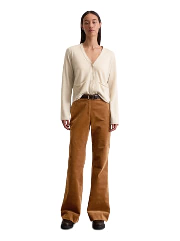 Marc O'Polo Cardigan slim in Light Oat