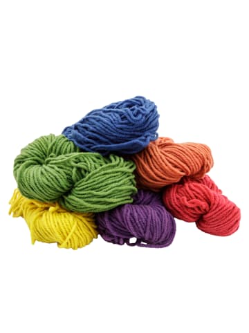 Wollmanufaktur Filges Strickwolle in kräftigen Farben 6x50g in bunt