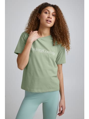 TheJoggConcept. Rundhalsshirt JCSIMONA LOGO TSHIRT - 22800023 in grün