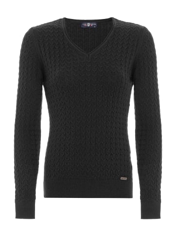 JIMMY SANDERS Pullover in Schwarz