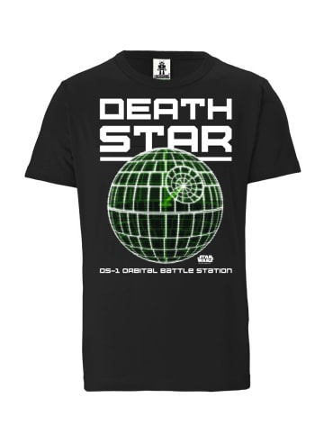 Logoshirt T-Shirt Star Wars - Death Star in schwarz