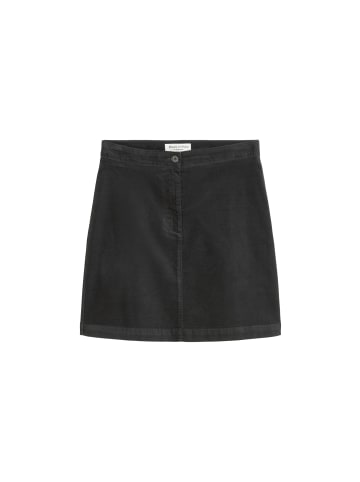 Marc O'Polo Kurzer Samtrock in night grey