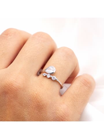 Zeeme Ring für Damen in silber