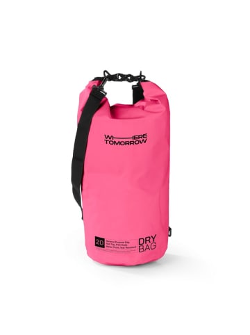 Where Tomorrow Wasserdichte Tasche PVC dry bag - Style 01 - 20L - pink