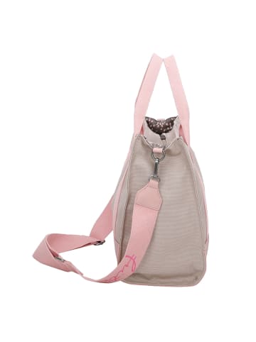 Fritzi aus Preußen Canvas Handtasche 40 cm sand