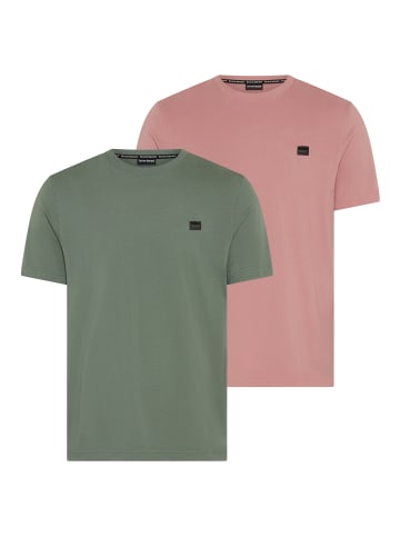 Bruno Banani T-Shirt in khaki/Altrosa