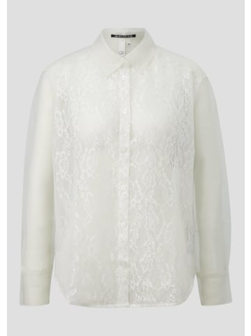 QS Bluse in 0200_ecru