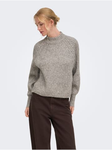 ONLY Strickpullover in Silver Mink