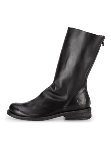 Felmini Wide Fit Stiefel GREDO in Schwarz
