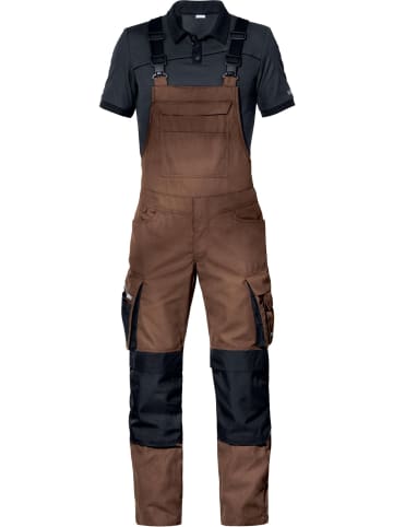 Uvex Latzhose in Braun