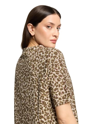 Betty Barclay Sweatshirt mit Rippenstruktur in Beige/Khaki
