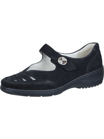 WALDLÄUFER Slipper in schwarz