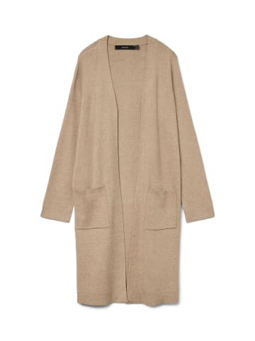 Vero Moda Strickjacke in Silver Mink