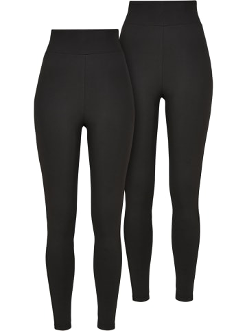 Urban Classics Leggings in black+black