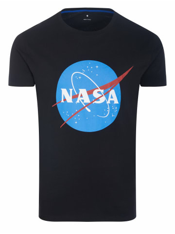 Nasa Rundhals T-Shirt für Herren in schwarz