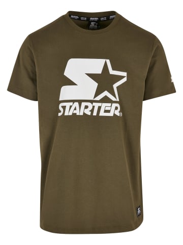 STARTER T-Shirts in grün