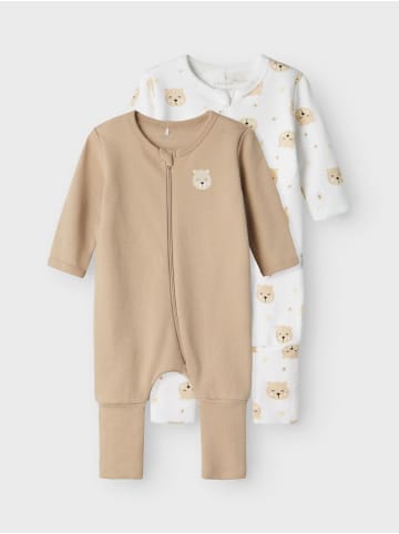 name it 2er-Pack Schlafanzug in Oxford Tan