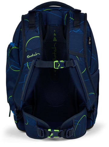 Satch Schulrucksack satch match in Blue Tech