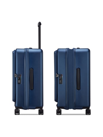 Roncato Florence 4 Rollen Kofferset 3-teilig mit Dehnfalte night blue