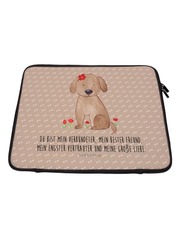 Mr. & Mrs. Panda Laptop Tasche Hund Dame mit Spruch in Hundeglück