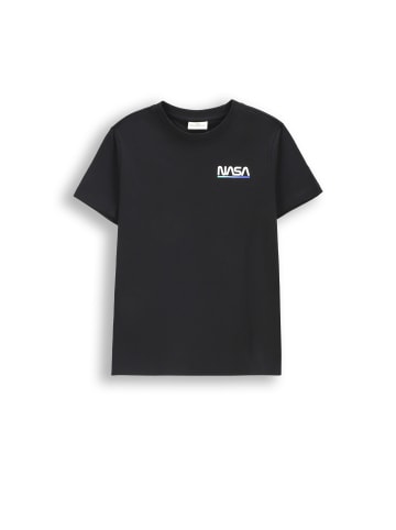 Coccodrillo T-shirt mit kurzen Ärmeln in schwarz