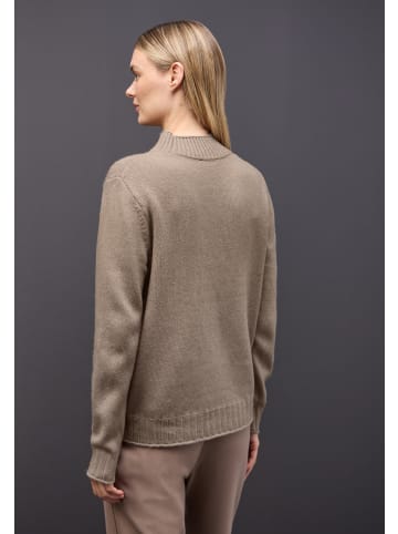 Street One Pullover in taupe - 0002