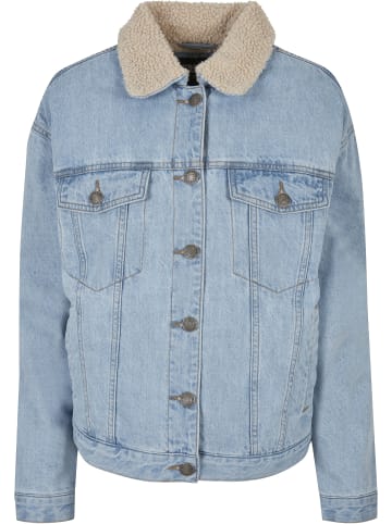 Urban Classics Denim Jackets in clearblue bleached