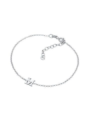 Elli Armband 925 Sterling Silber Buchstabe, Buchstabe - M in Silber