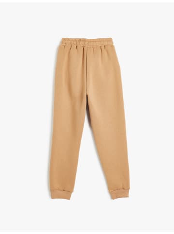KOTON Sweathose in Kamelfeder