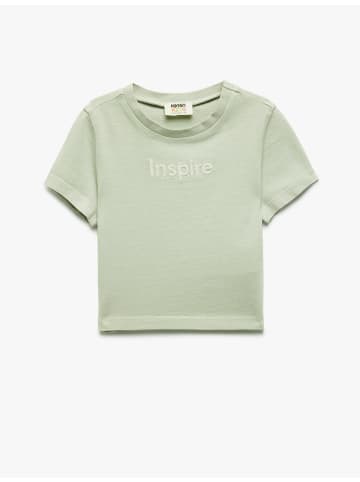 KOTON TSHIRT SS in Grün