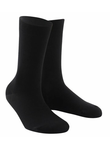 Wilox Baumwollsocken ARGYLE 2er Pack in schwarz