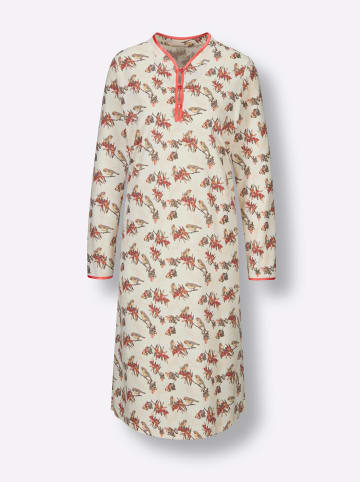 WITT WEIDEN Nachthemd in champagner-terra-bedruckt