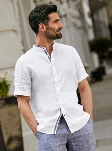 WITT WEIDEN Kurzarm-Hemd in weiß